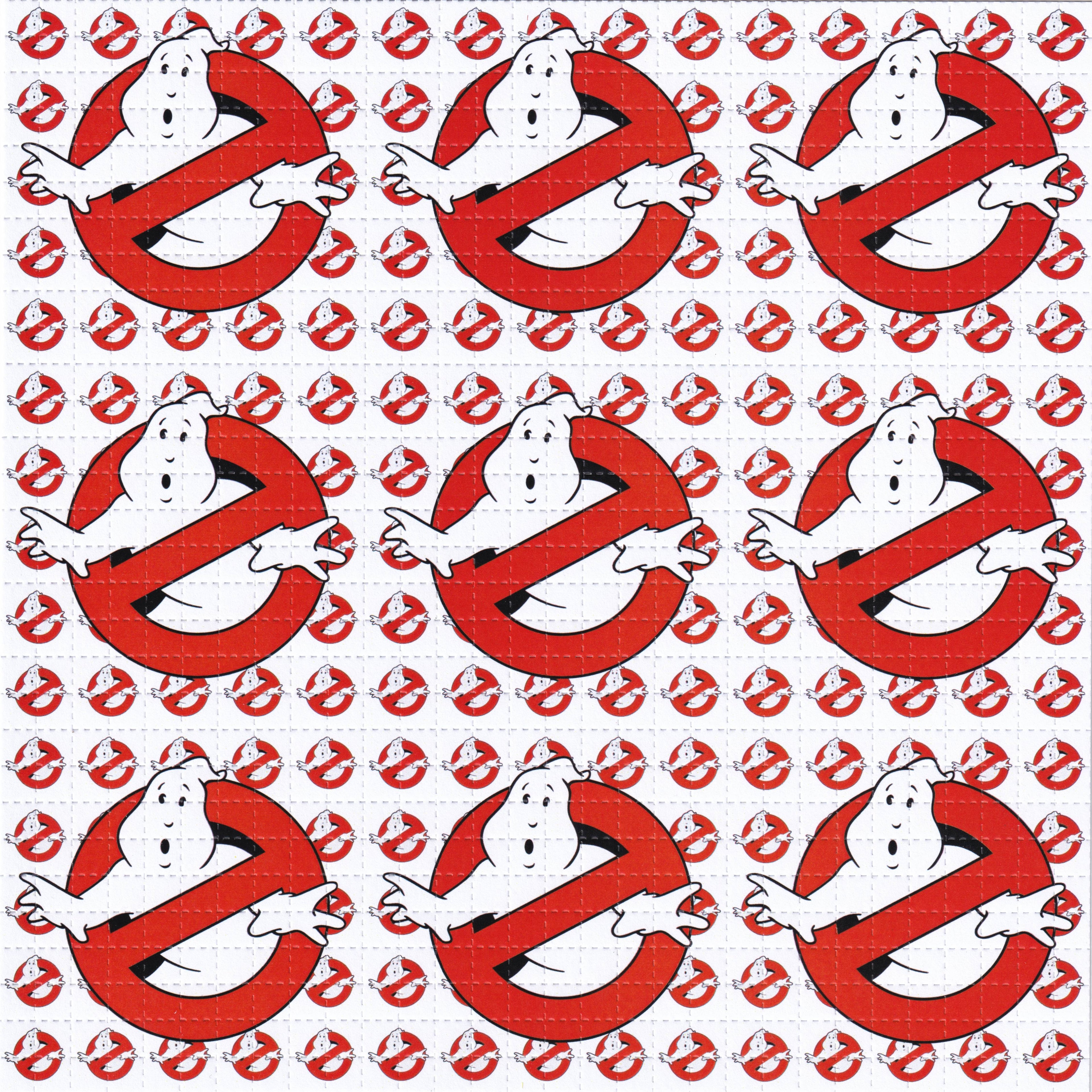Ghostbusters Blotter Art
