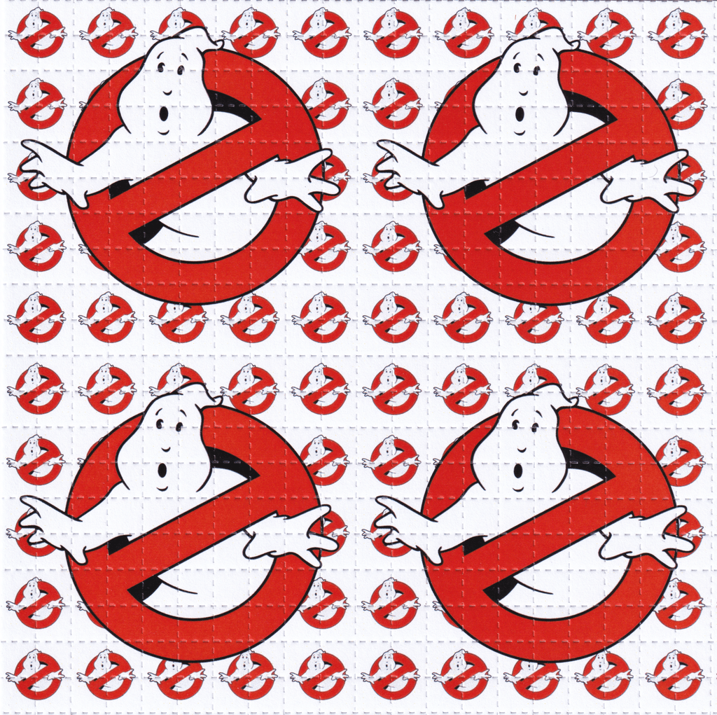 Ghostbusters LSD Blotter Art