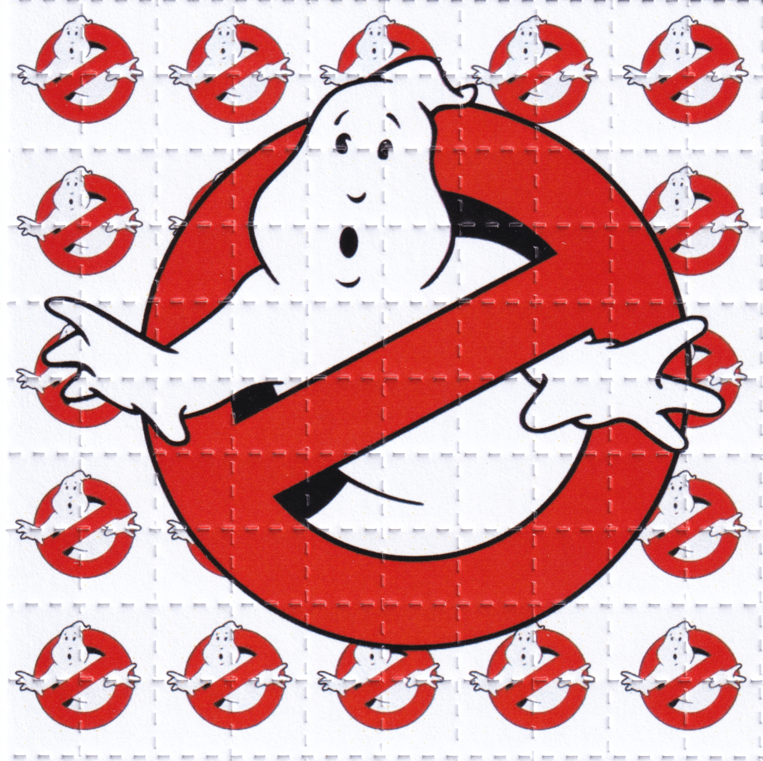 Ghostbusters Acid Blotter Art