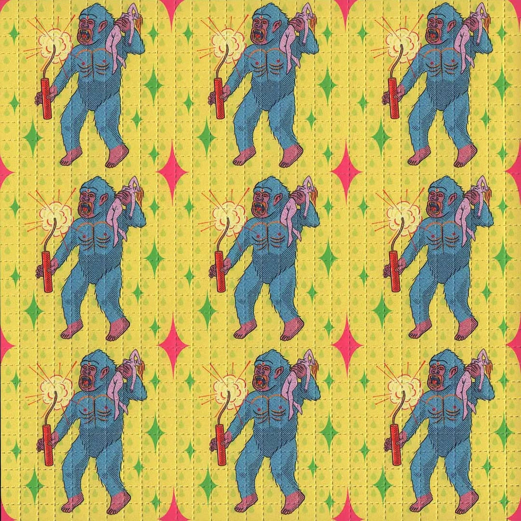 Gorilla Dynamite Blotter Art By Ziero Muko
