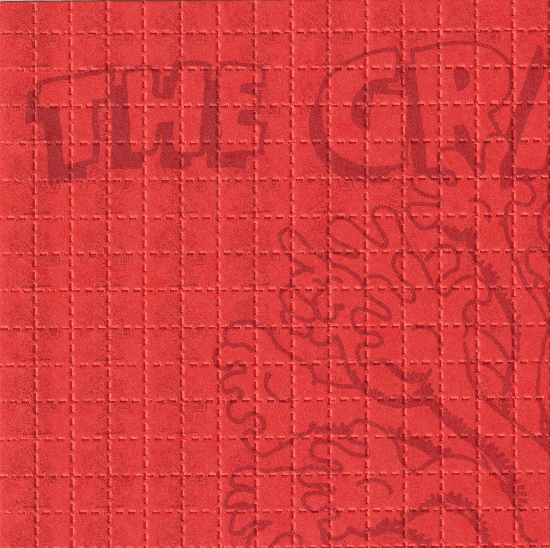 Grabbies Orange Blotter Art (2000's)