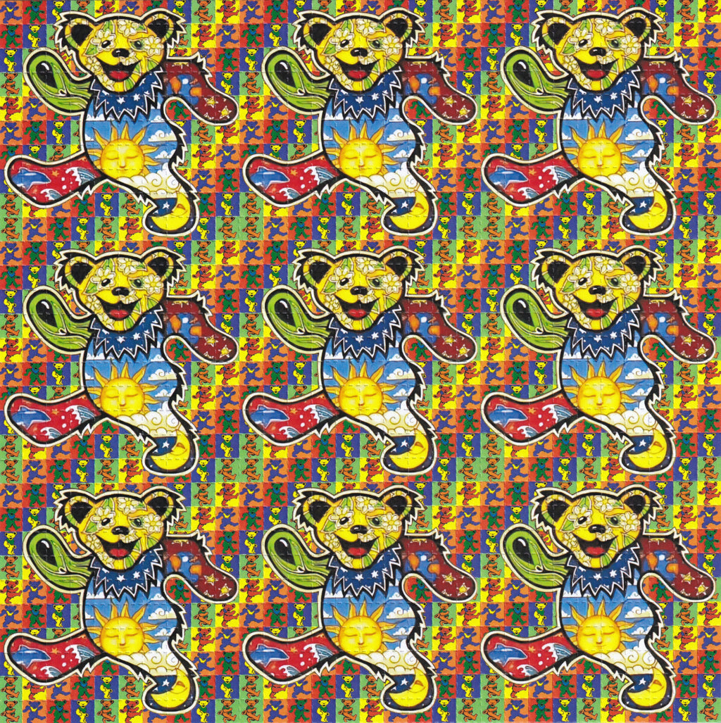 Grateful Dead Dancing Bear Blotter Art