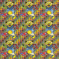 Grateful Dead Dancing Bear Blotter Art