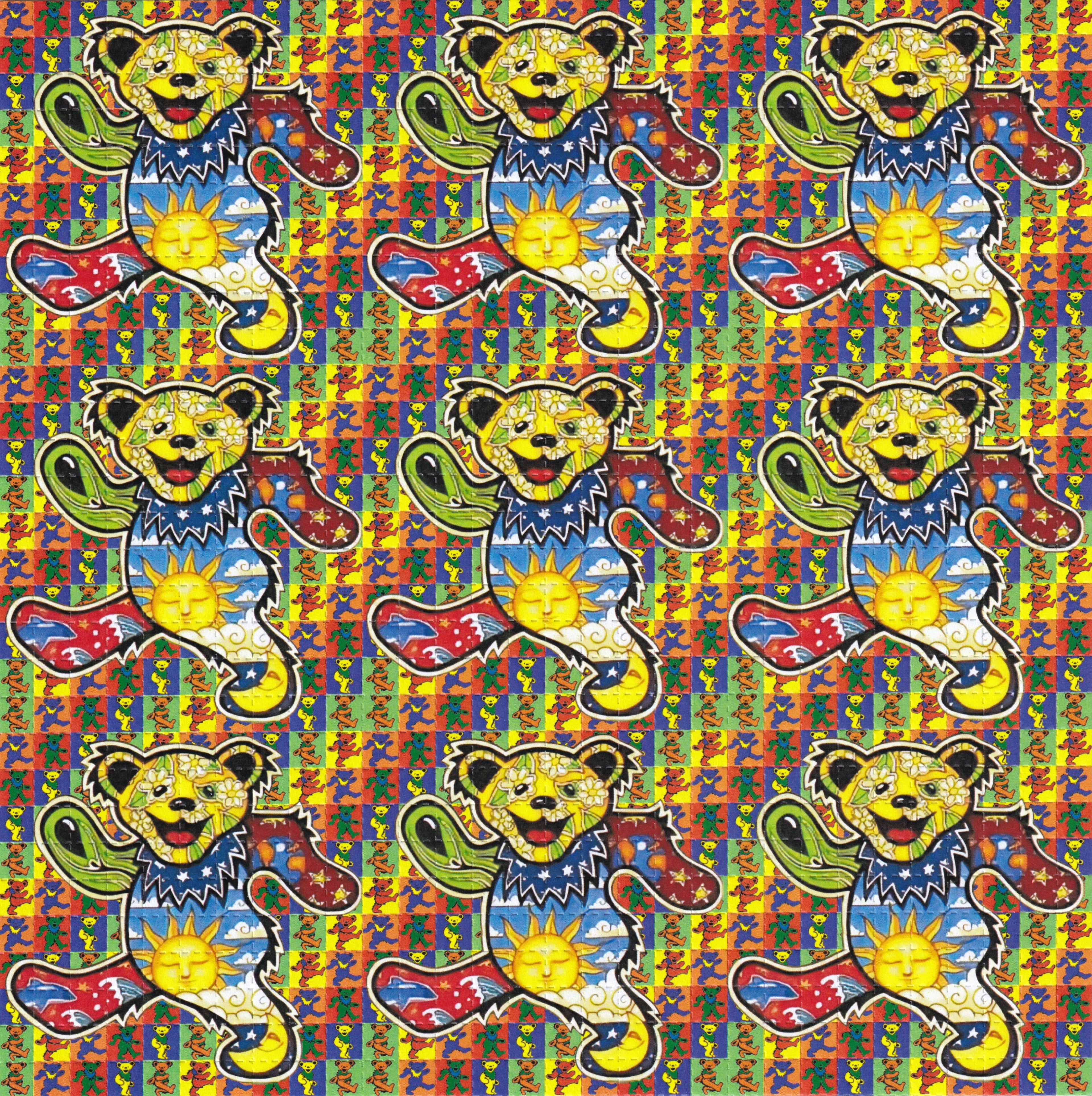 Grateful Dead Dancing Bear Blotter Art