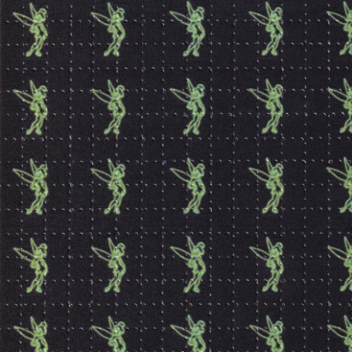 Tinkerbell Blotter Art (street sheet)