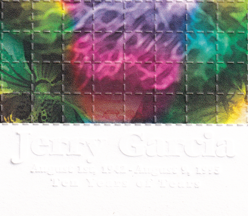 Jerry Garcia 2005 Blotter Art Print