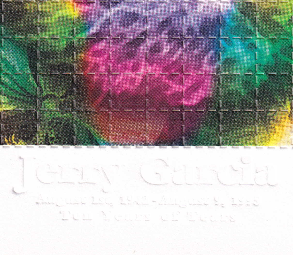 Jerry Garcia 2005 Blotter Art Print