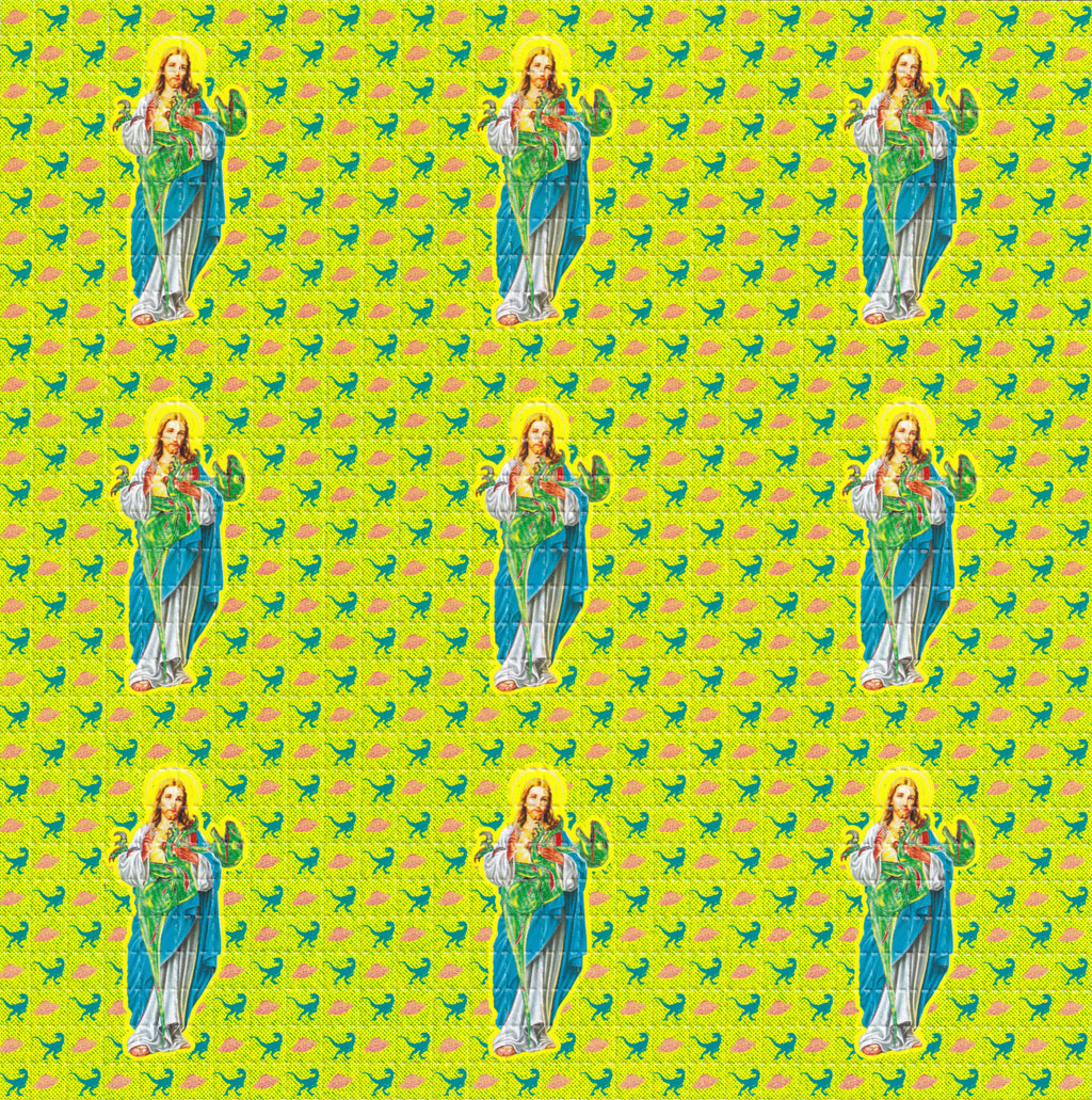 Jesus Blotter Art By Ziero Muko
