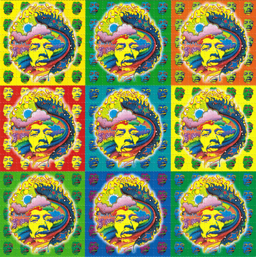 Jimi Hendrix Blotter Art by Jeff Hopp