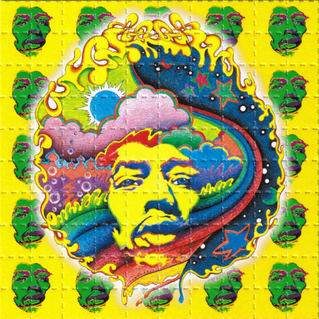 Jimi Hendrix Blotter Art by Jeff Hopp