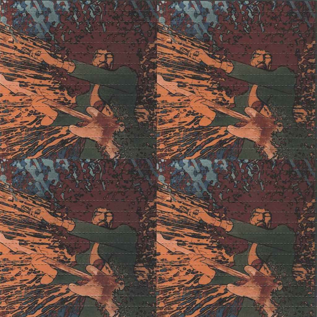 Jimi Hendrix Blotter Art by Martin Sharp (2000's)