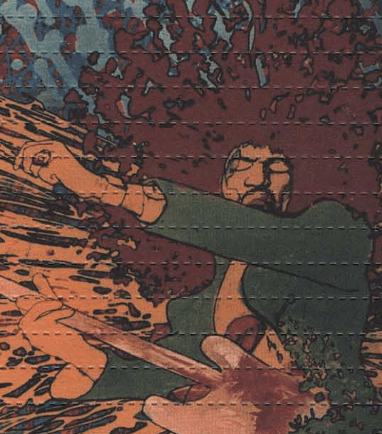 Jimi Hendrix Blotter Art