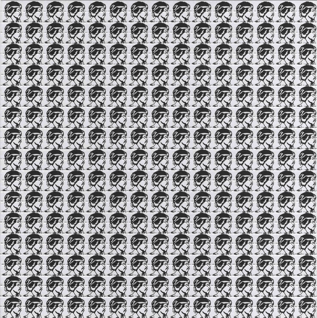 Jimi Hendrix Double Sided Blotter Art