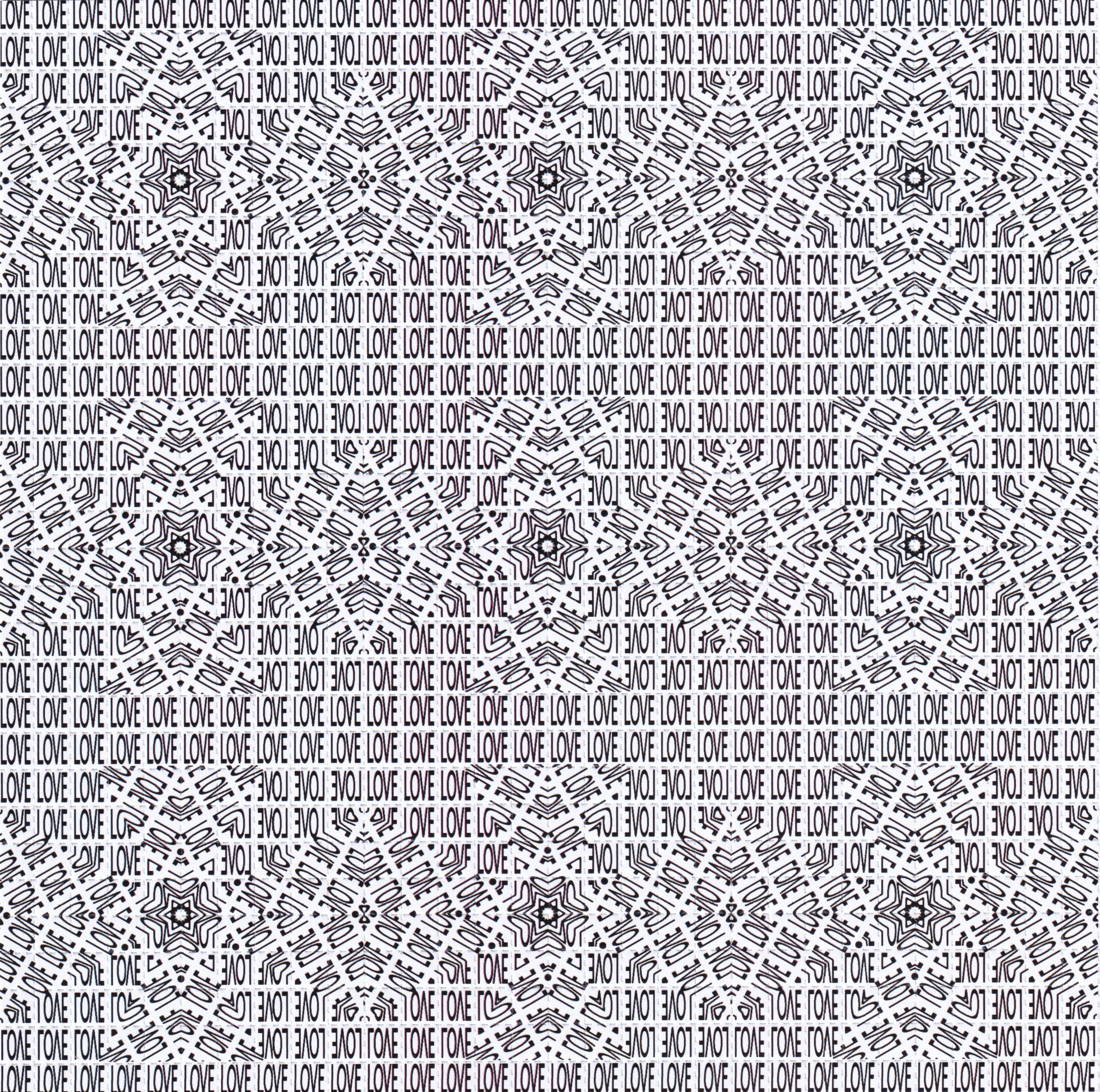 Love Spiral Blotter Art