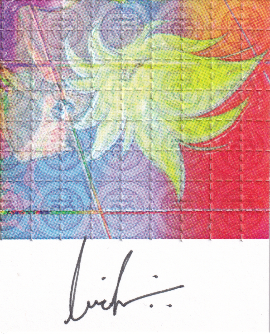 Lovely Angels Signed Blotter Art by Lucifer