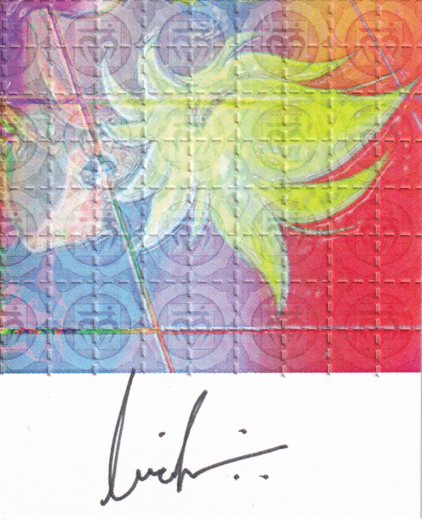 Lovely Angels Signed Blotter Art by Lucifer
