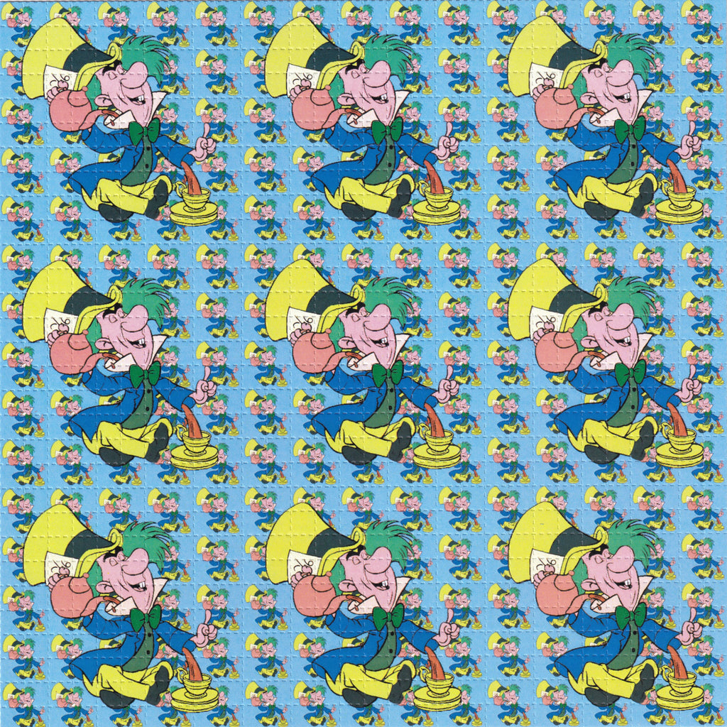 Mad Hatter 9 Panel Blotter Art