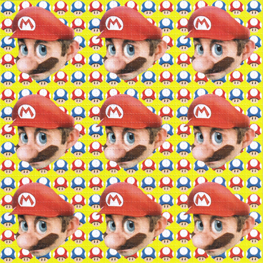 Mario Blotter Art