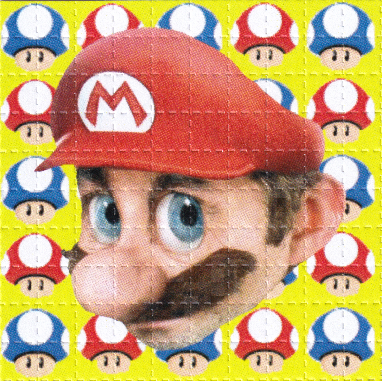 Mario Blotter Art