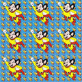 Mighty Mouse 9 Panel Blotter Art