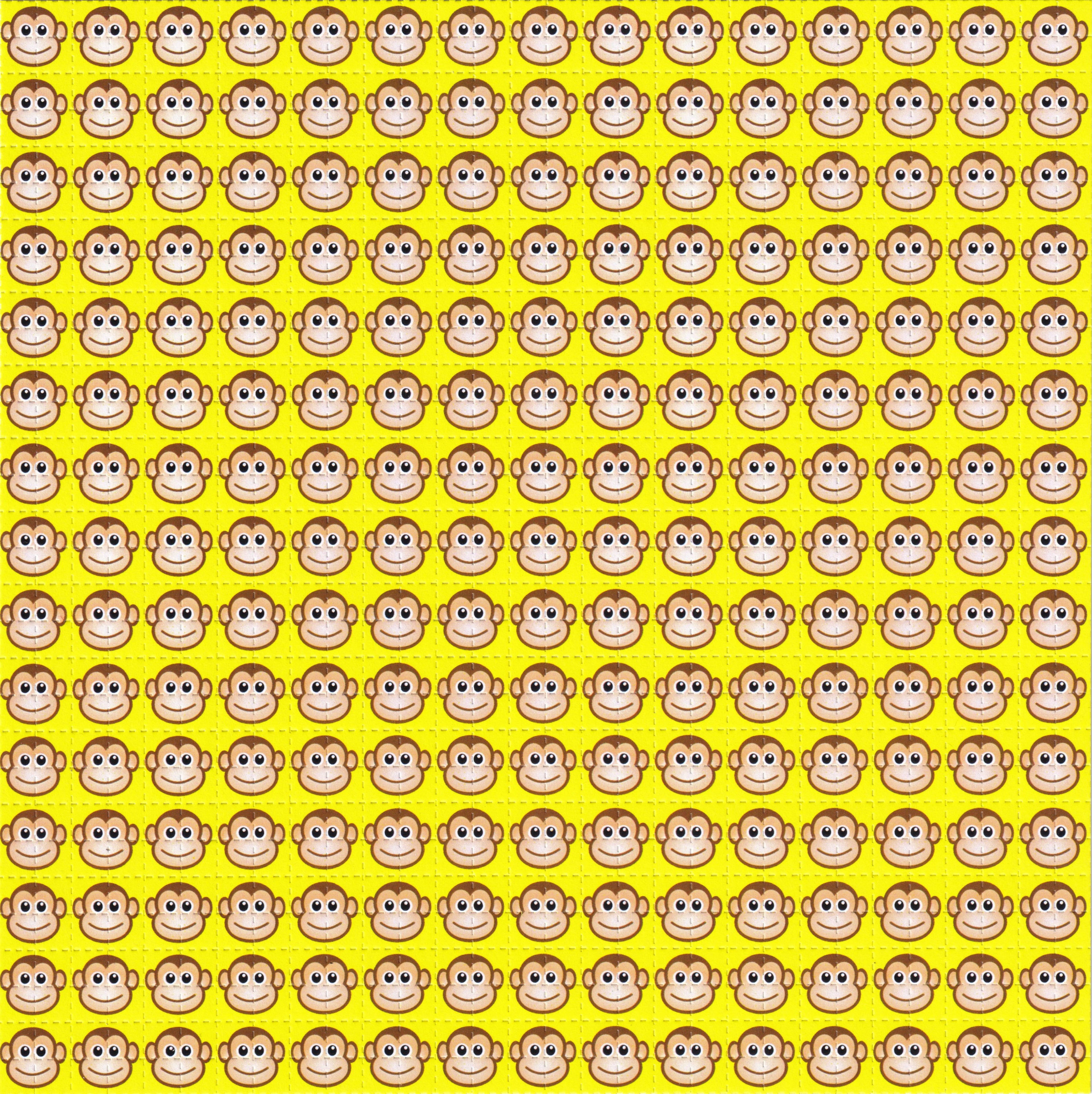 Monkey Blotter Art