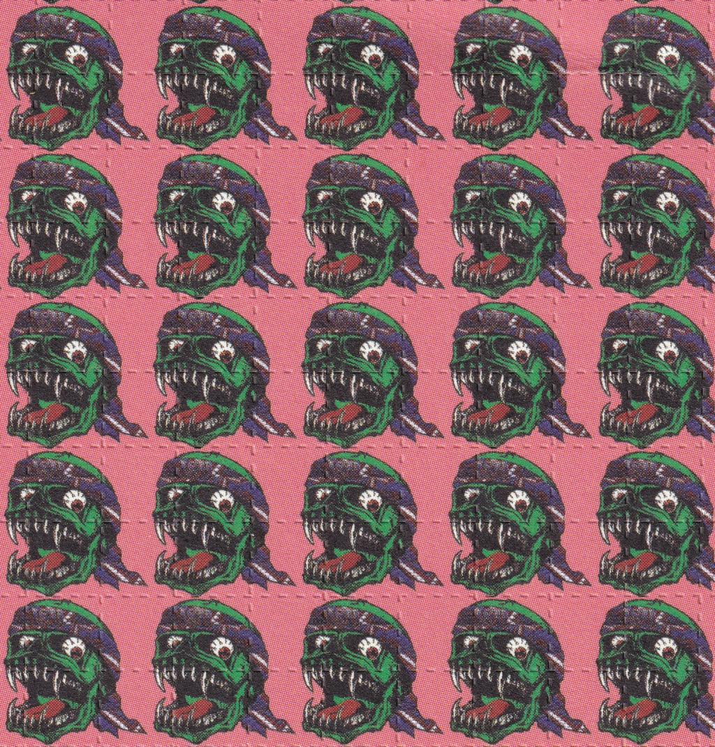 Monster By Mark McCloud Vintage Blotter Art