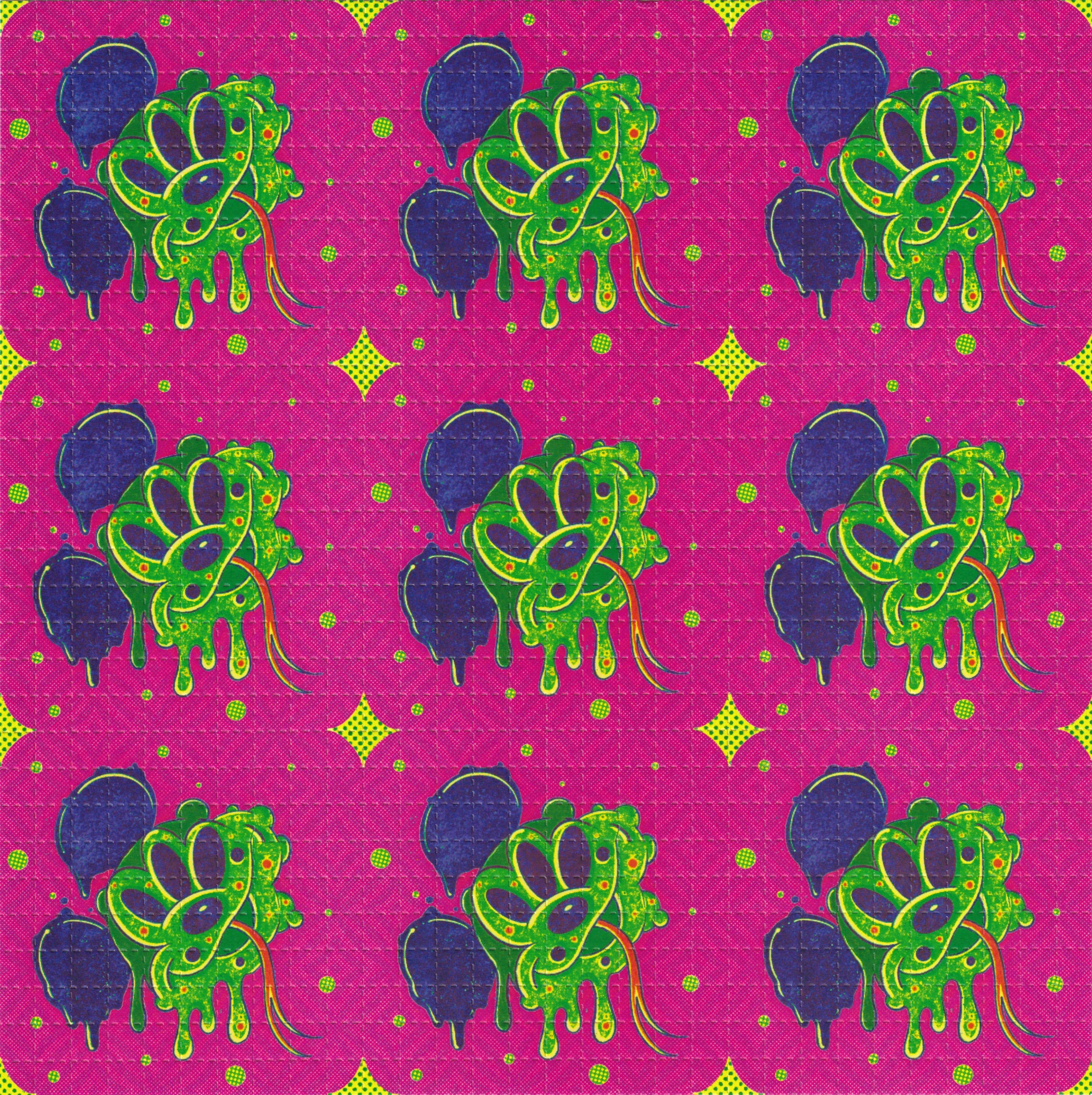 Mutant Mickey Blotter Art By Ziero Muko