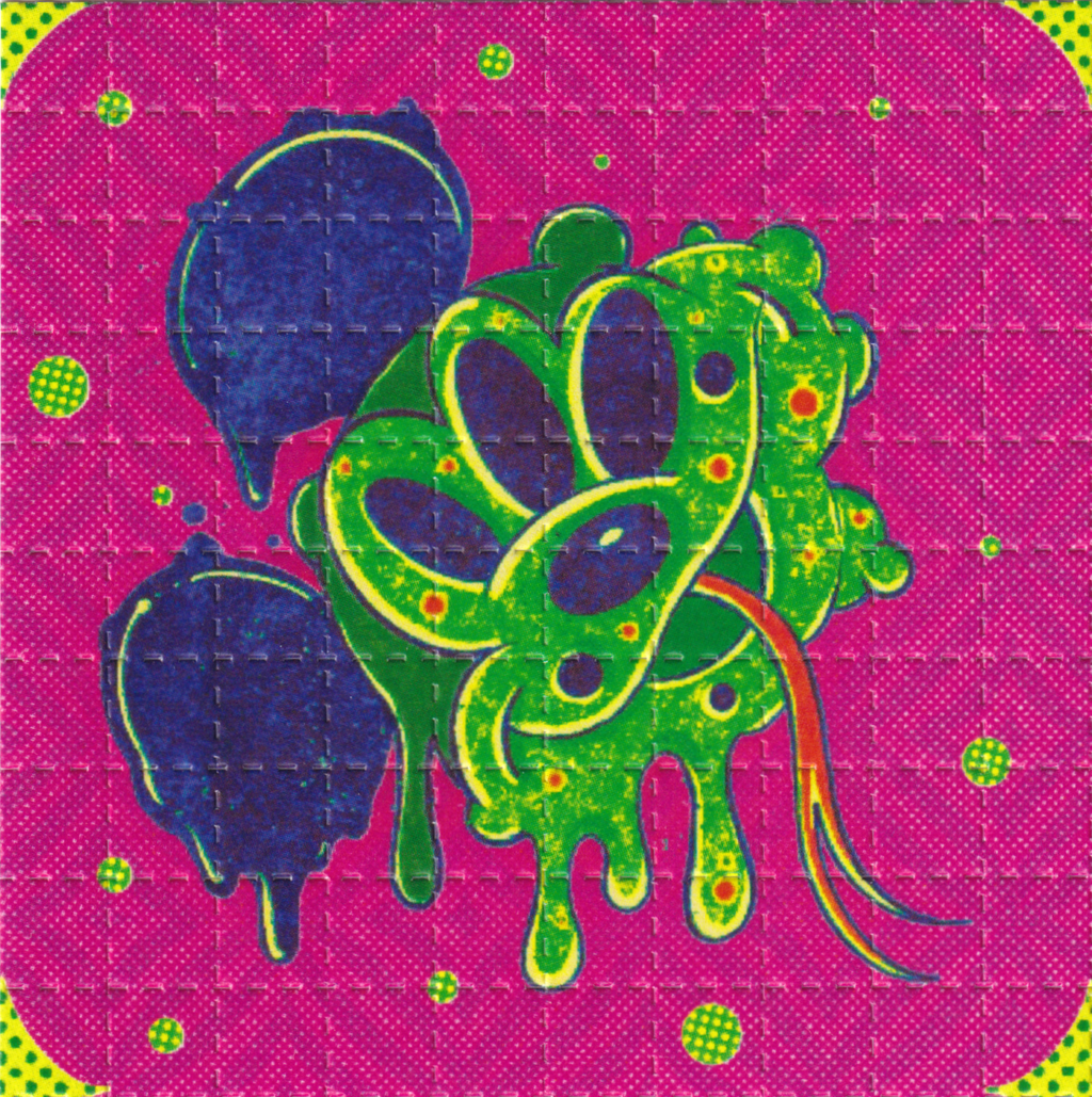 Mutant Mickey Blotter Art By Ziero Muko