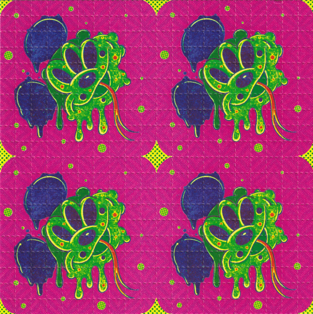 Mutant Mickey Blotter Art By Ziero Muko