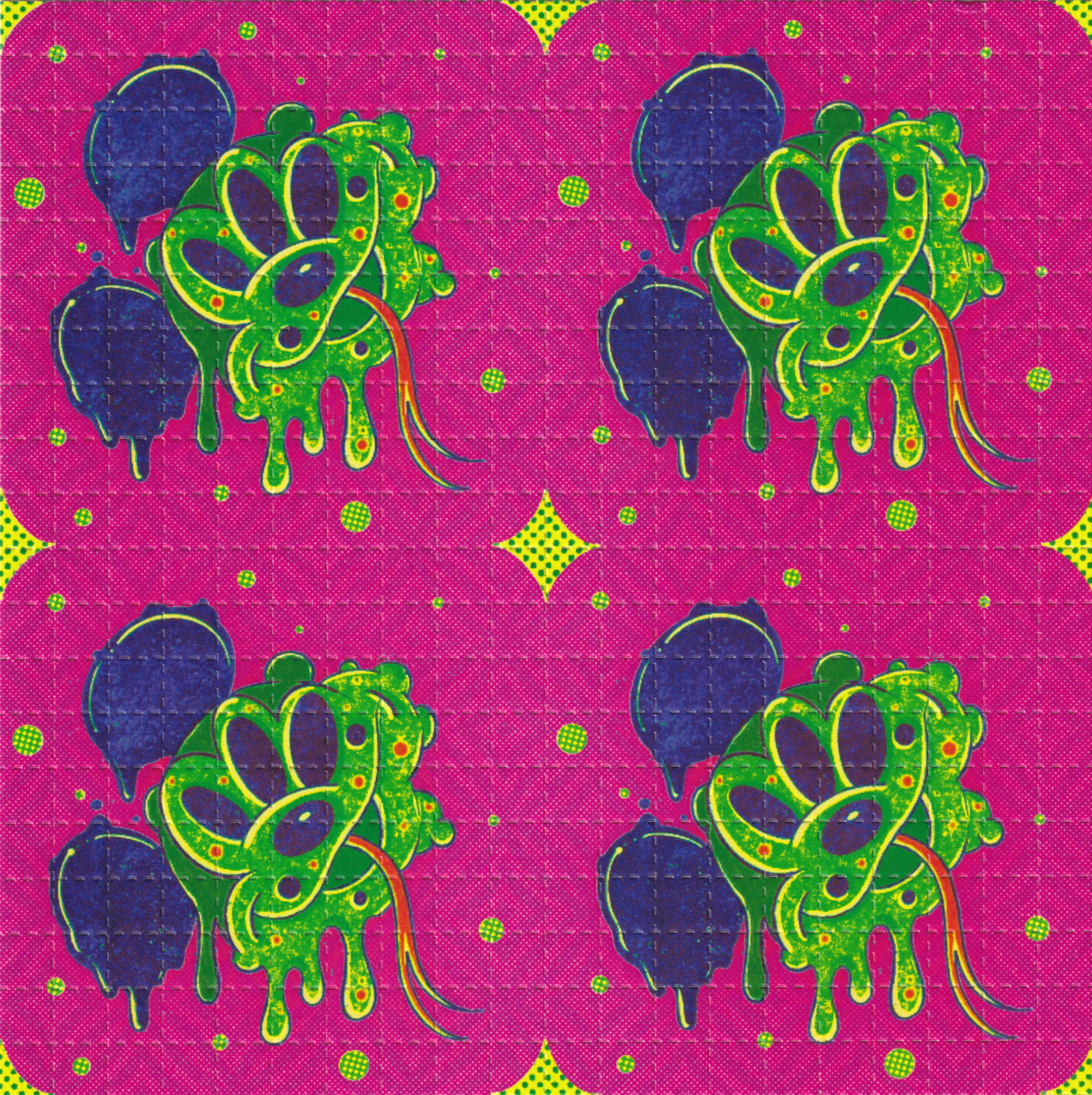 Mutant Mickey Blotter Art By Ziero Muko