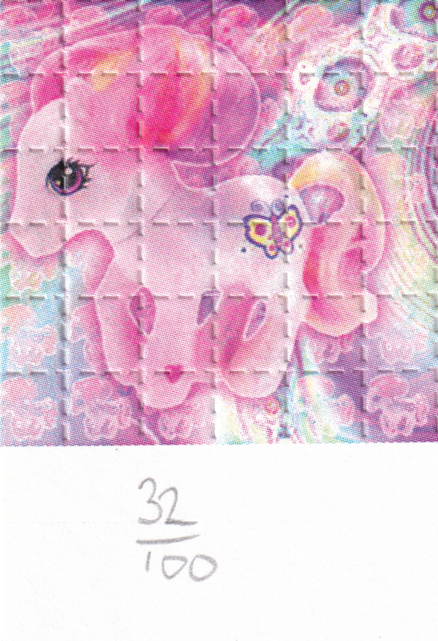My Little Pony Blotter Art by Twinkle