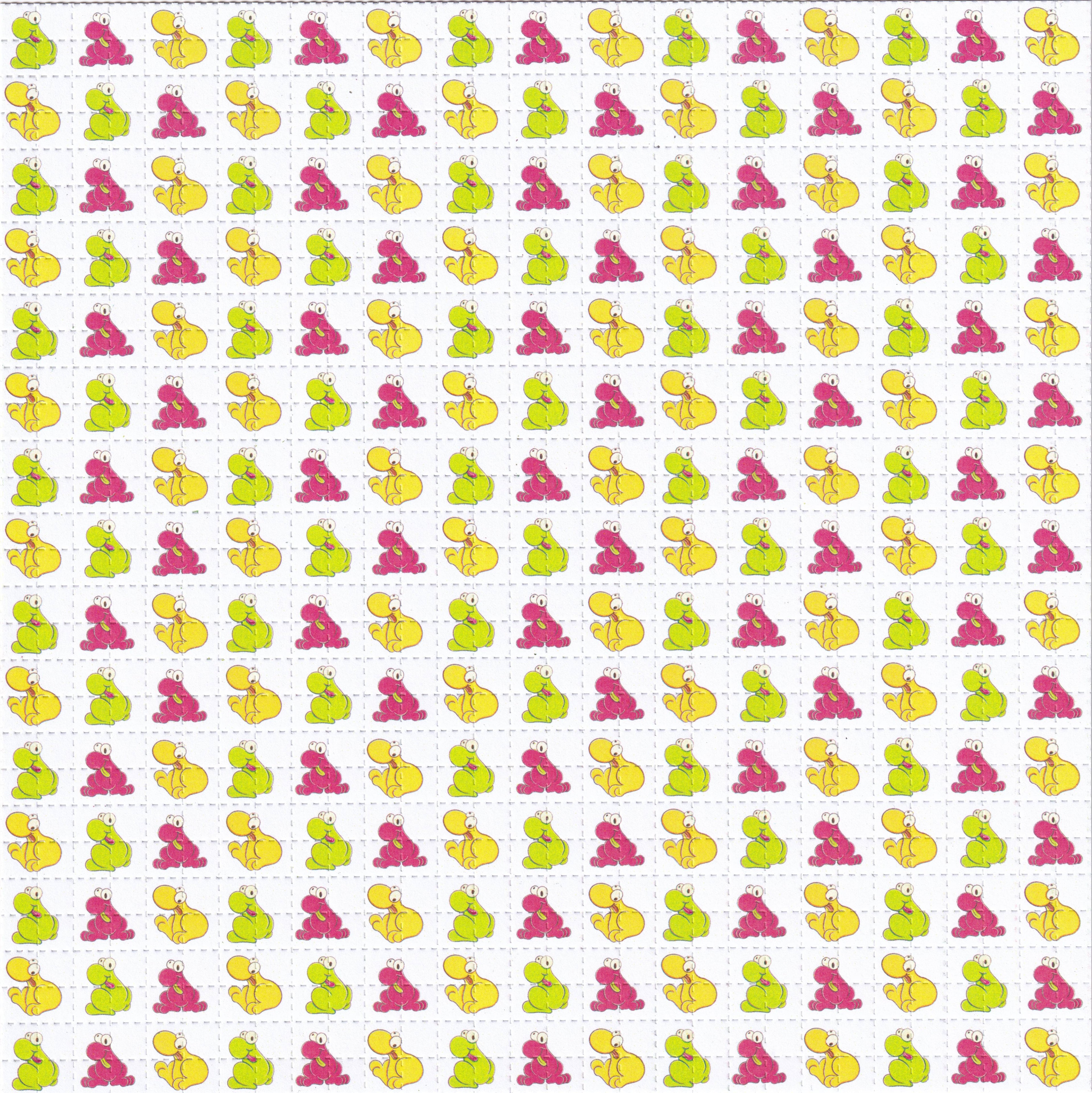 Nerds Blotter Art By Ziero Muko (Double Sided)