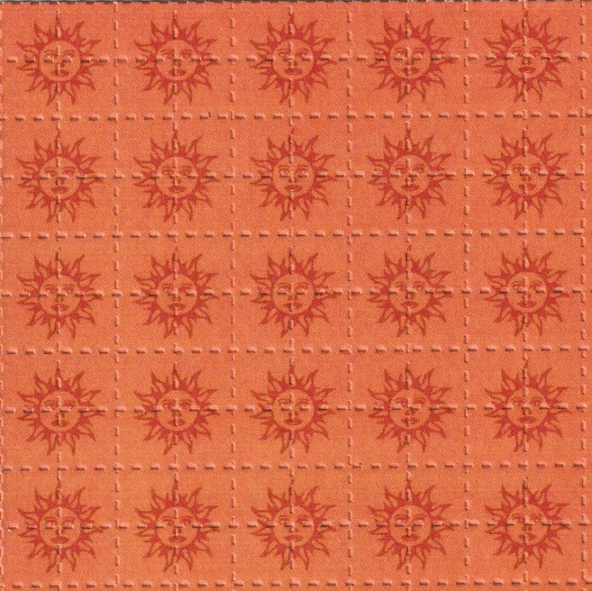 Orange Sunshine LSD Acid Blotter Art