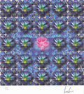 Pink Lotus Blotter Art by Lucifer