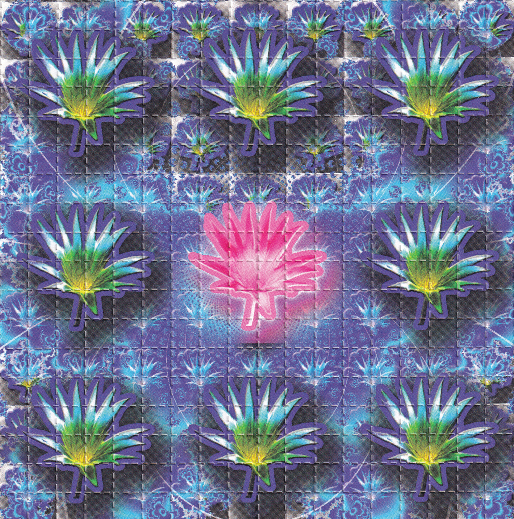 Pink Lotus Blotter Art by Lucifer (2000's)