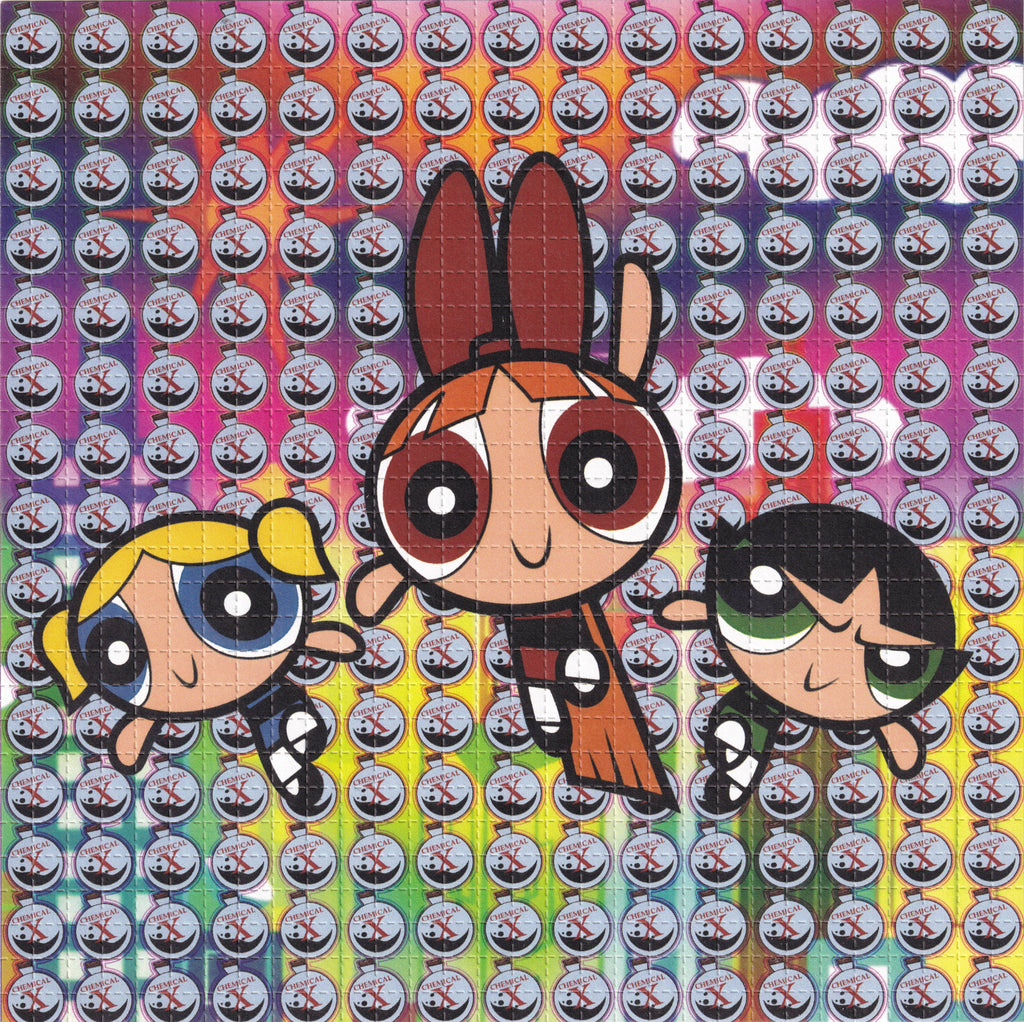 Powerpuff Girls Blotter Art (2000's)