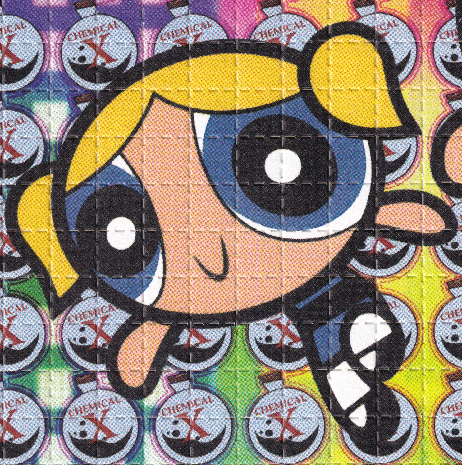 Powerpuff Girls Blotter Art (2000's)
