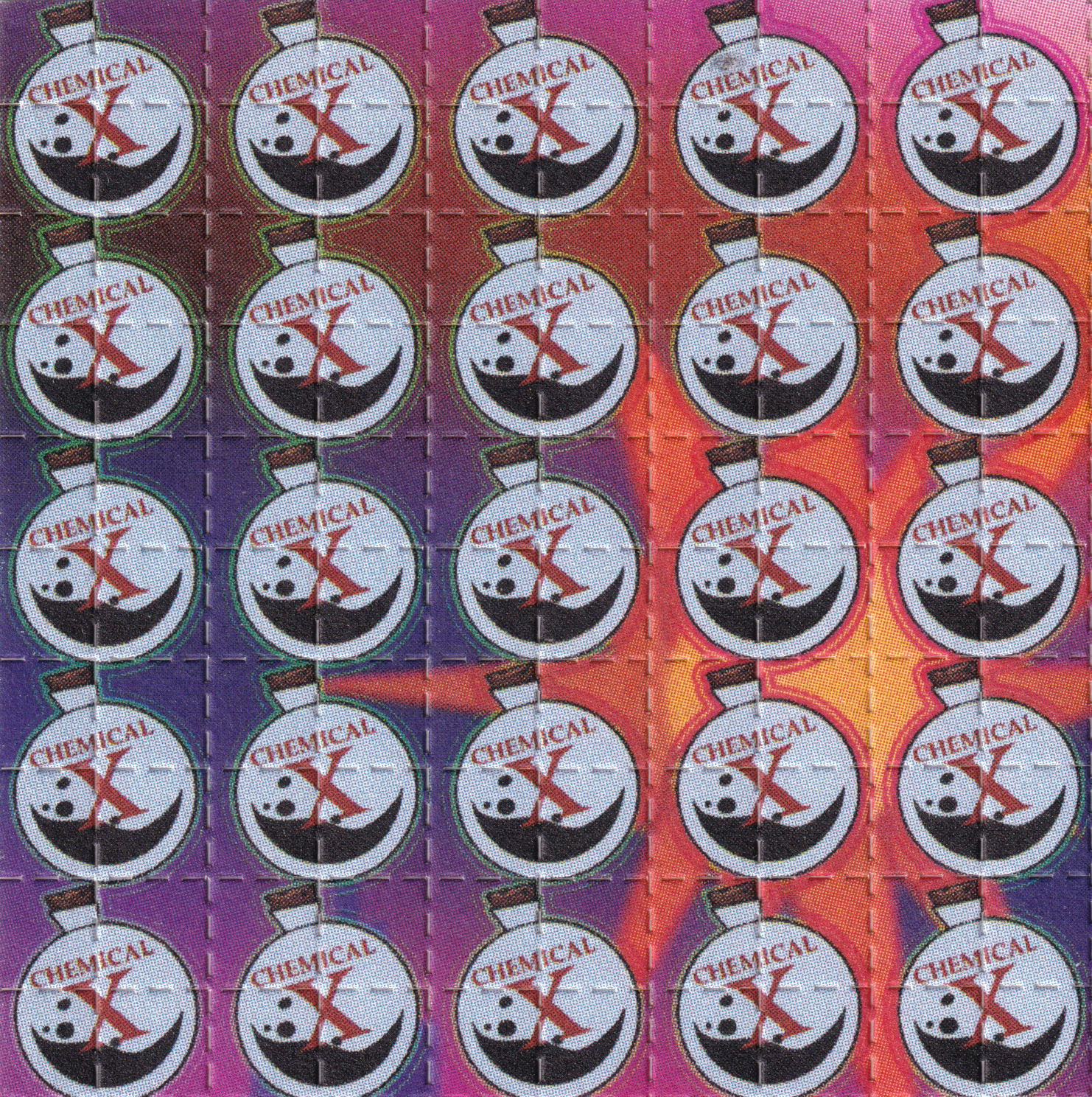 Powerpuff Girls Blotter Art (2000's)