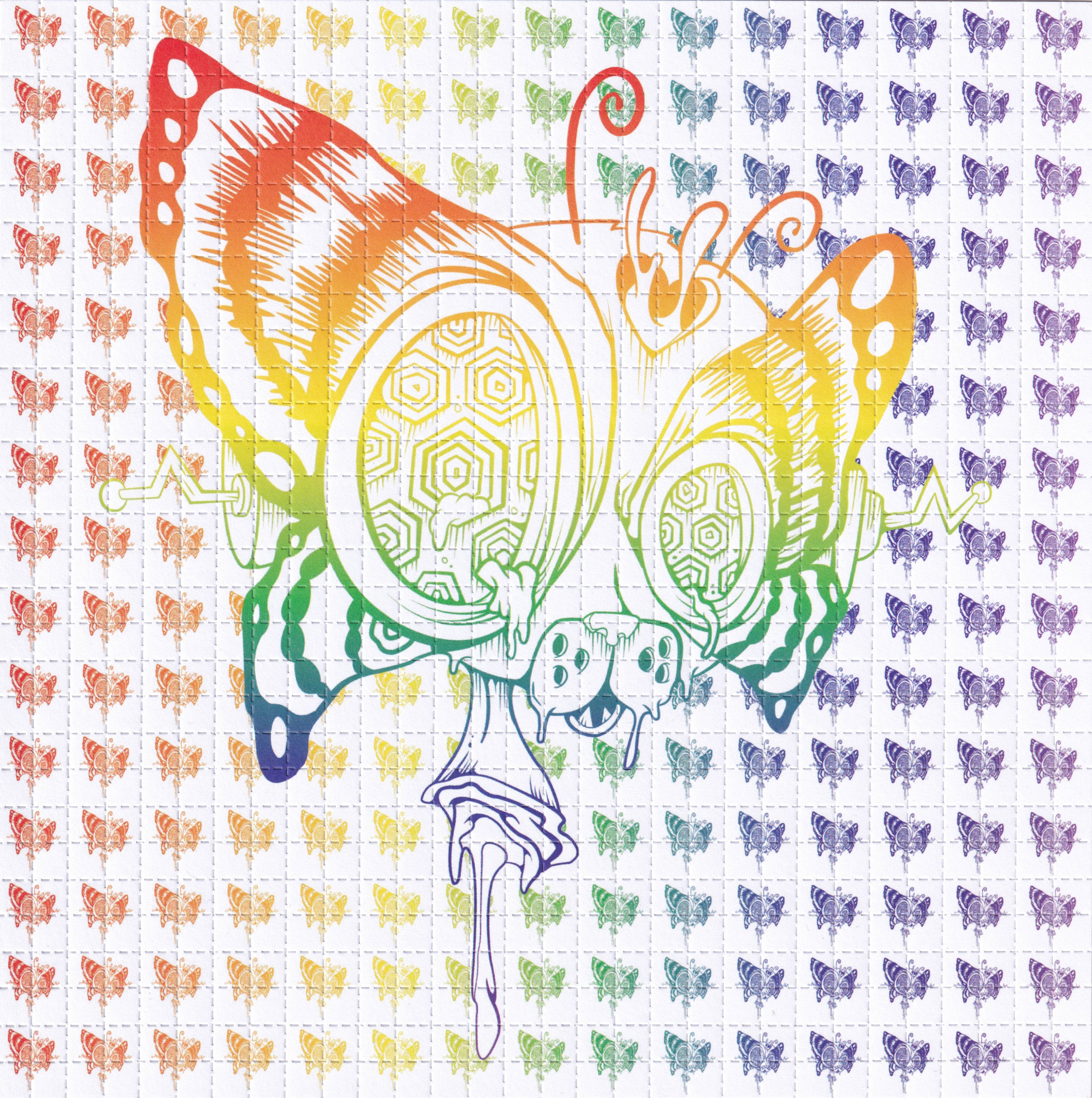 Purrmananet Blotter Art by Jen Urban (Vomitart)