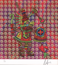 QuatzQuatel Blotter Art by Lucifer