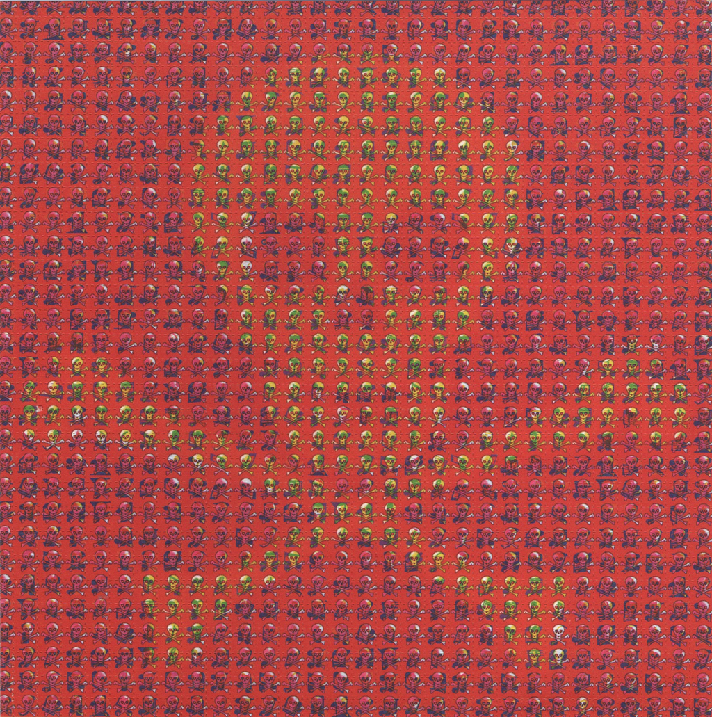 Sabbath Skull Blotter Art (1994)