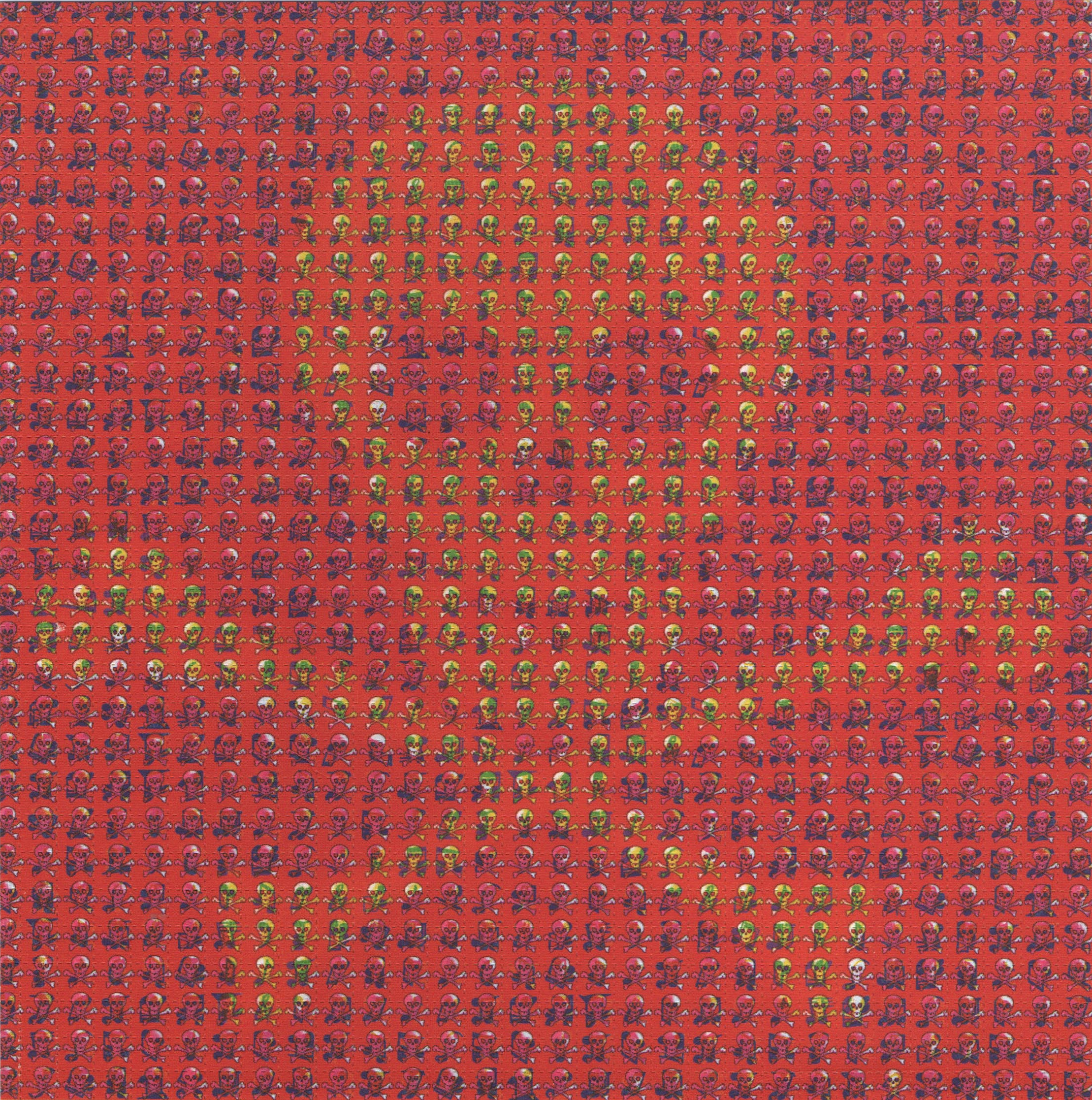 Sabbath Skull Blotter Art (1994)