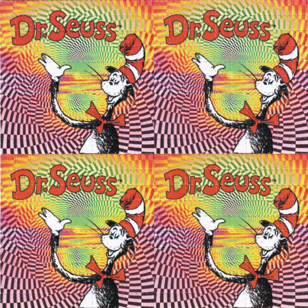 Dr Seuss Acid Blotter Art Print