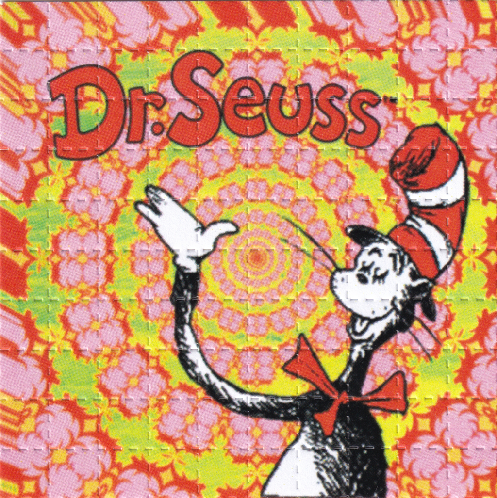 Dr Seuss DS3 Dark Web Blotter Art Print