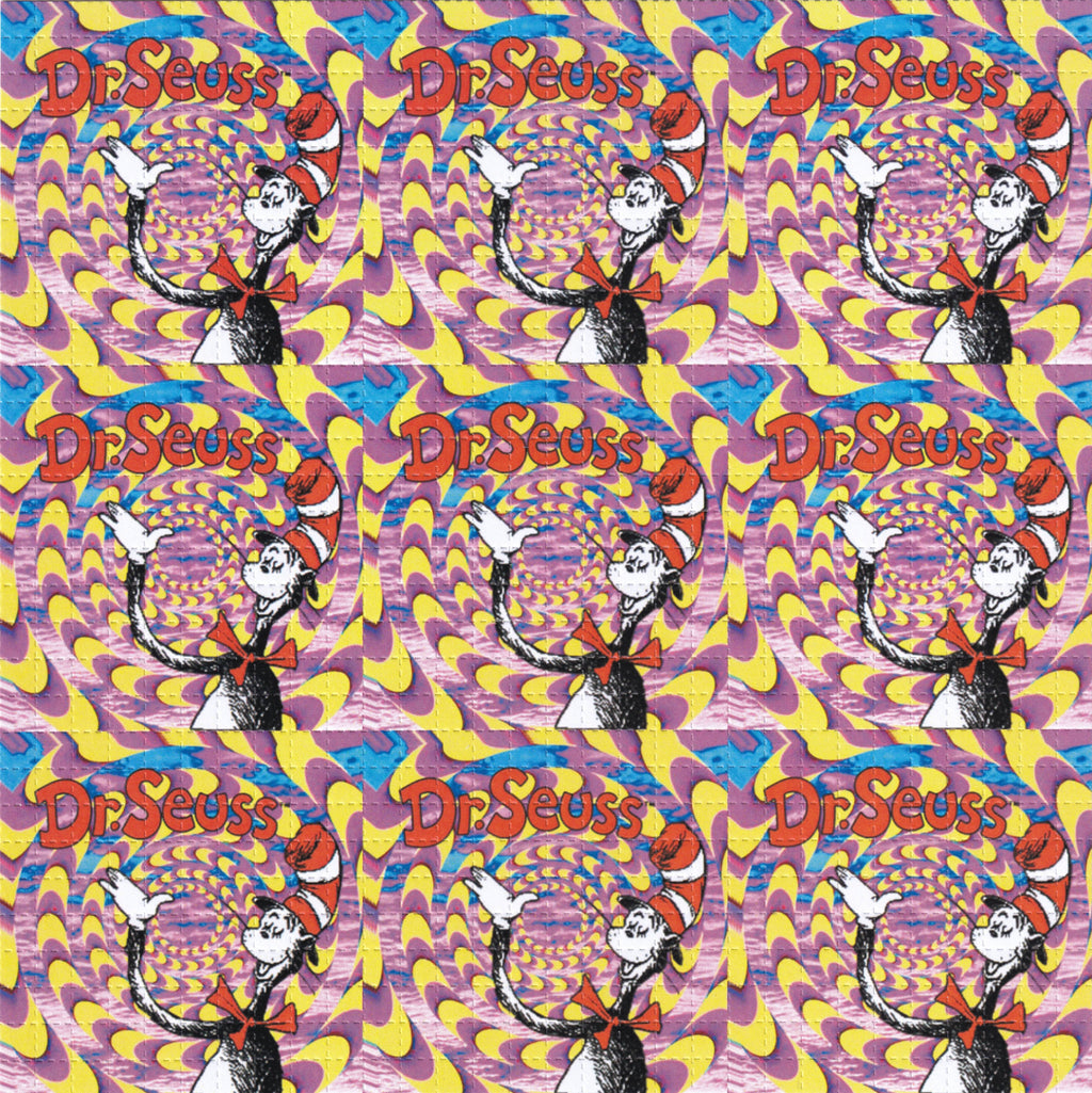Dr Seuss LSD Blotter Art