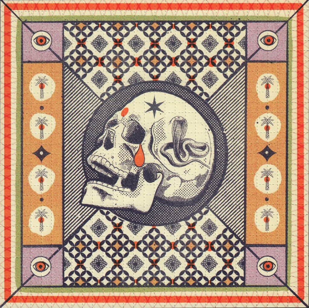 Skull Blotter Art By Ziero Muko