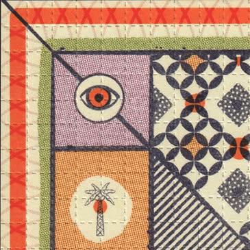 Skull Blotter Art By Ziero Muko