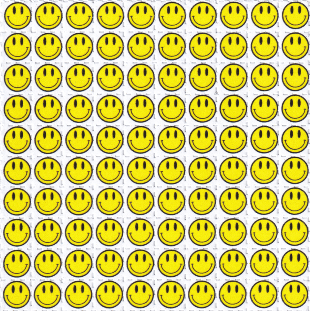 Smiley Face Acid Blotter Art Print