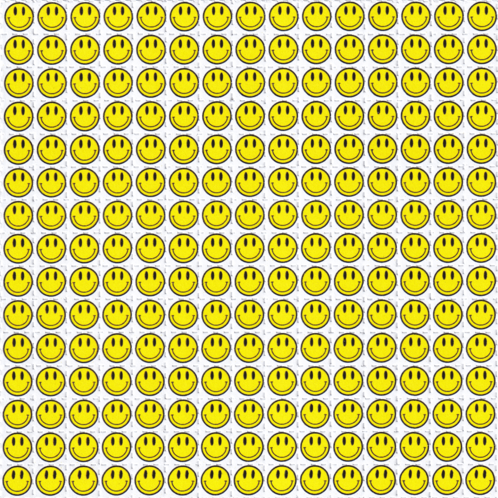 Smiley Faces LSD Blotter Art Print