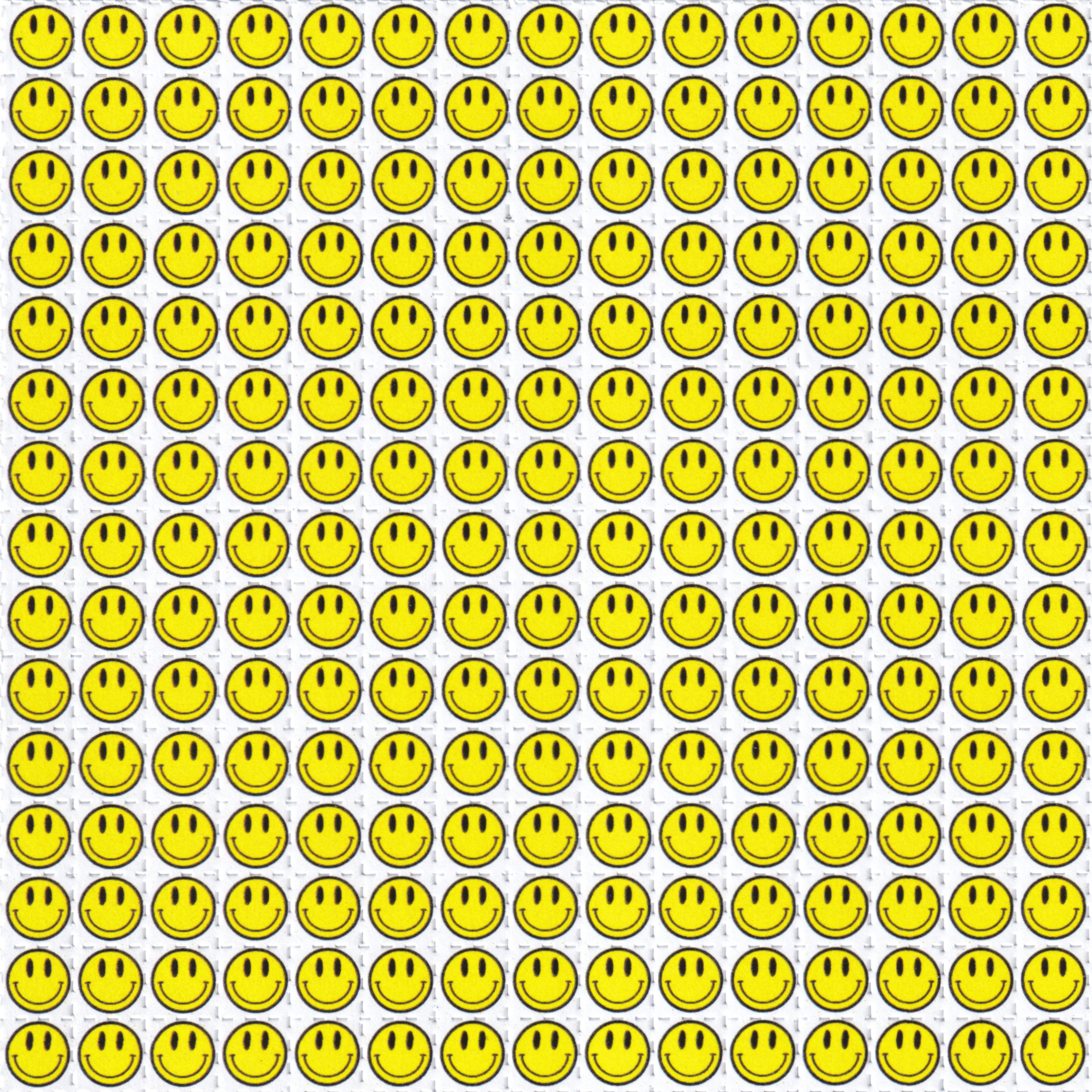 Smiley Faces LSD Blotter Art Print